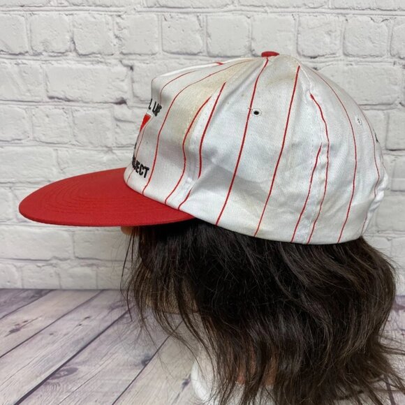 Vintage Oilfield Hat Cap Snapback White Red Petro Canada '93 Drilling Project - Picture 2 of 11